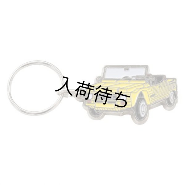 画像1: MEHARI CITROËN ORIGINS ENAMEL KEYRING YELLOW (1)